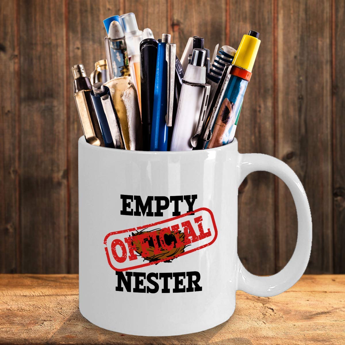 Best Empty Nester Coffee Mug - Funny Retirement Gift for Parents - Perfect for Morning Coffee & Relaxation at Home