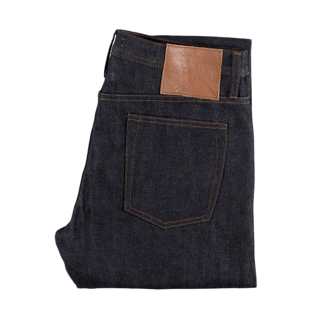 Premium 14.5oz Indigo Straight Fit Jeans for Men - Classic Denim Pants for Casual Wear, Office & Everyday Style