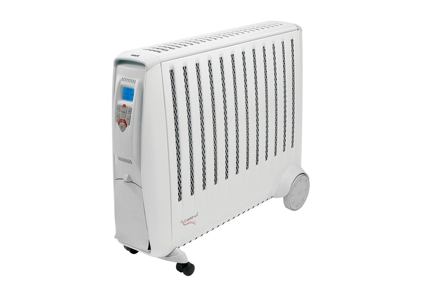 2.4kW Micathermic Heater with Digital Thermostat - Portable Space Heater for Bedroom, Office & Home Use - Energy Efficient Quiet Heating Solution