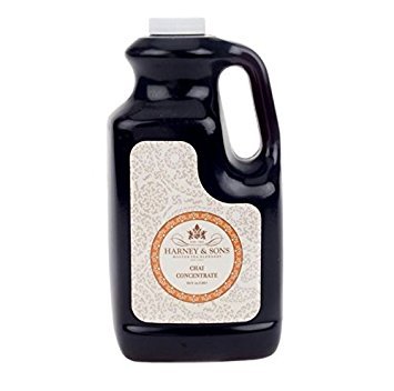 Harney & Sons Chai Black Tea Concentrate 64oz - Premium Spiced Black Tea with Cinnamon, Cardamom, Cloves & Sugar - Caffeinated Beverage - Refrigerate After Opening - Perfect for Iced Tea, Lattes & Homemade Chai Drinks