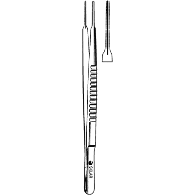 Cooley Vascular Tissue Forceps 8