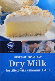 Kroger Instant Non-Fat Dry Milk Powder - 1lb 8oz Resealable Bag (Makes 8 Quarts) | Perfect for Baking, Cooking & Emergency Food Storage