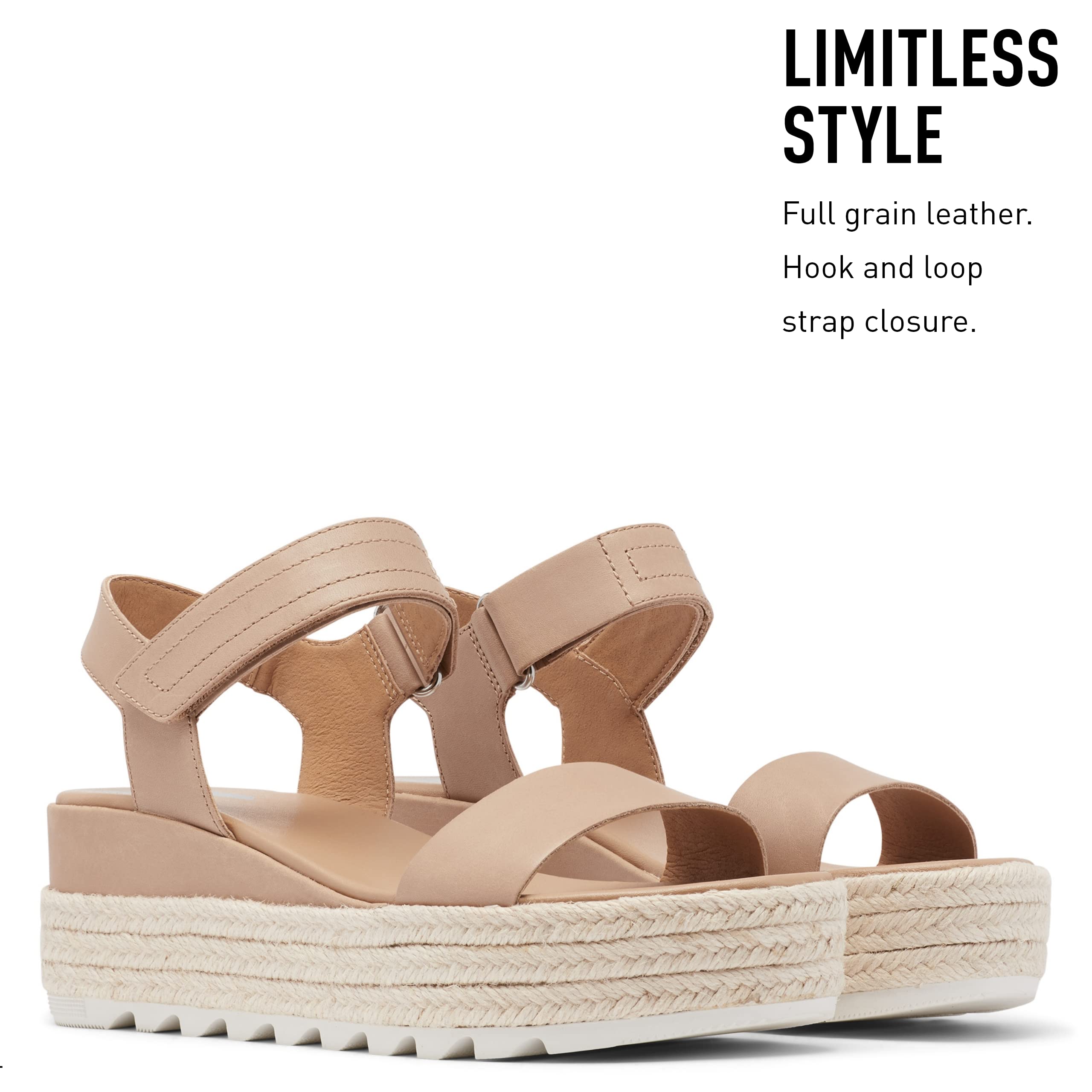 Sorel Women's Cameron Flatform Sandals - Comfortable Summer Slide Sandals for Women with Arch Support | Perfect for Beach, Pool, and Casual Outings
