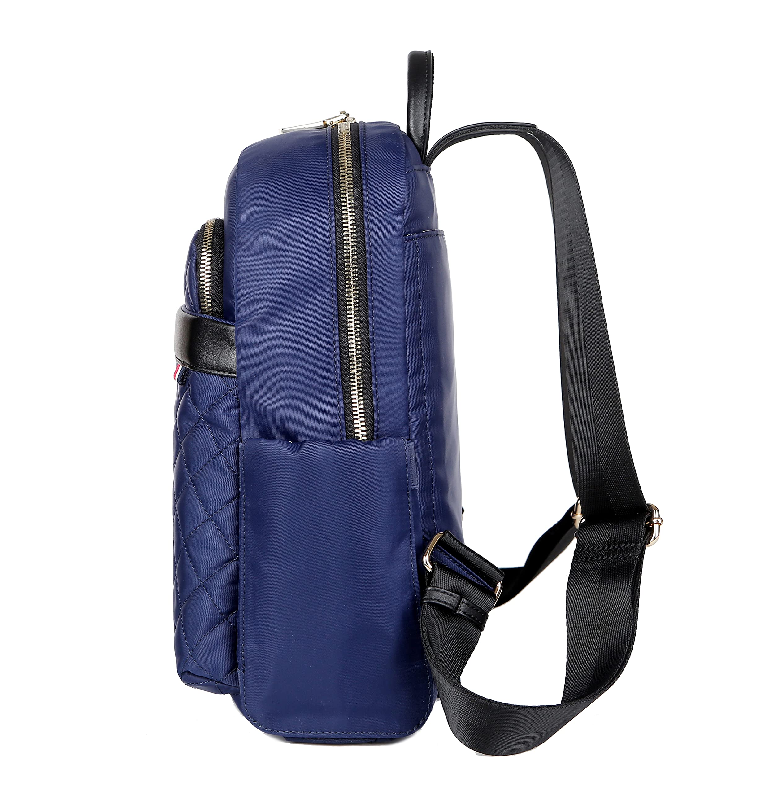 Nordace Ellie Mini Backpack for Women - Water Resistant Small Backpack with USB Charging Port - Perfect for Travel, Work & Daily Use (Blue)