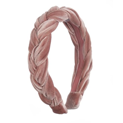 Pink Velvet Headbands