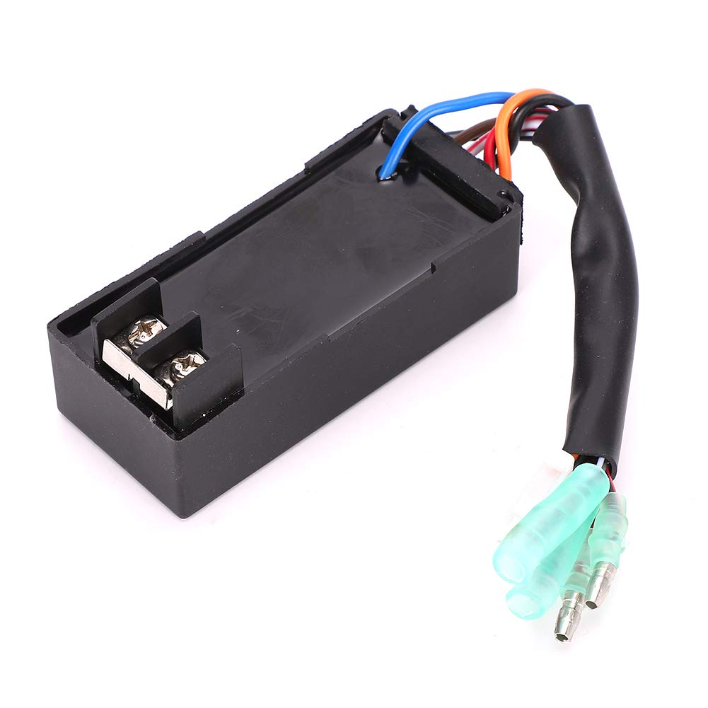 Qiilu Motorcycle CDI Ignition Box - Replacement 0451021 CDI Box Igniter Compatible with Polaris Predator 50 & Scrambler 50 - High Performance Ignition System for Smooth Riding & Off-Road Adventures
