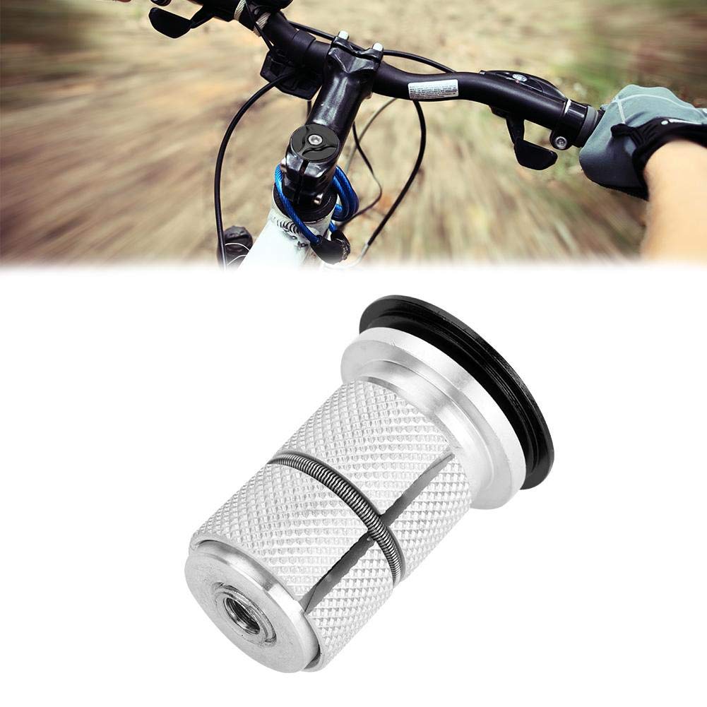 Keenso Bike Stem Headset - Lightweight Aluminum Alloy 1/1.25 Inch Fork Expander Top Cap for MTB/Road Bikes | Perfect for Cycling, Commuting & Mountain Biking