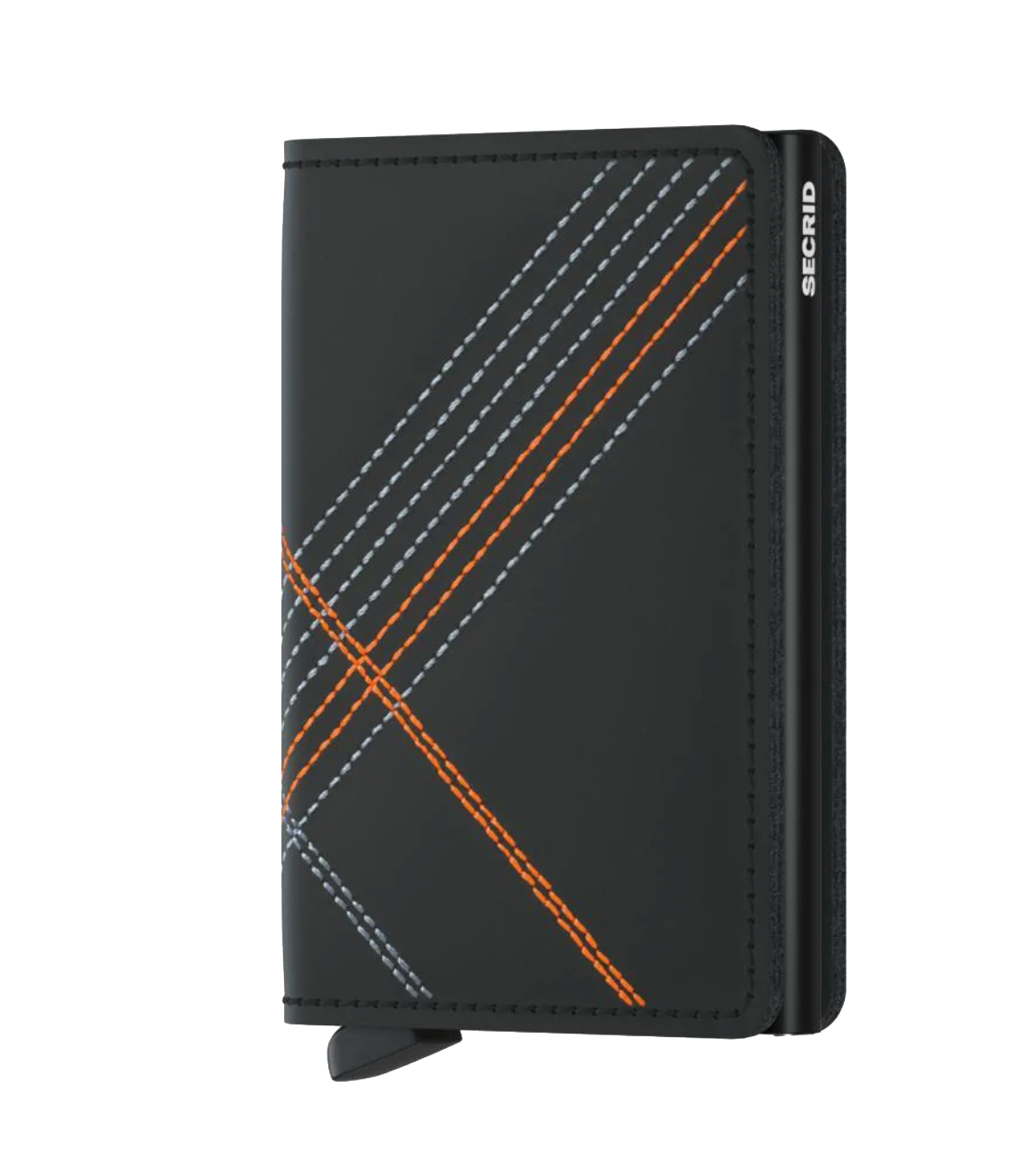 SECRID RFID Mini Wallet with Stitch Design - Slim & Secure Card Holder for Travel, Business & Everyday Use