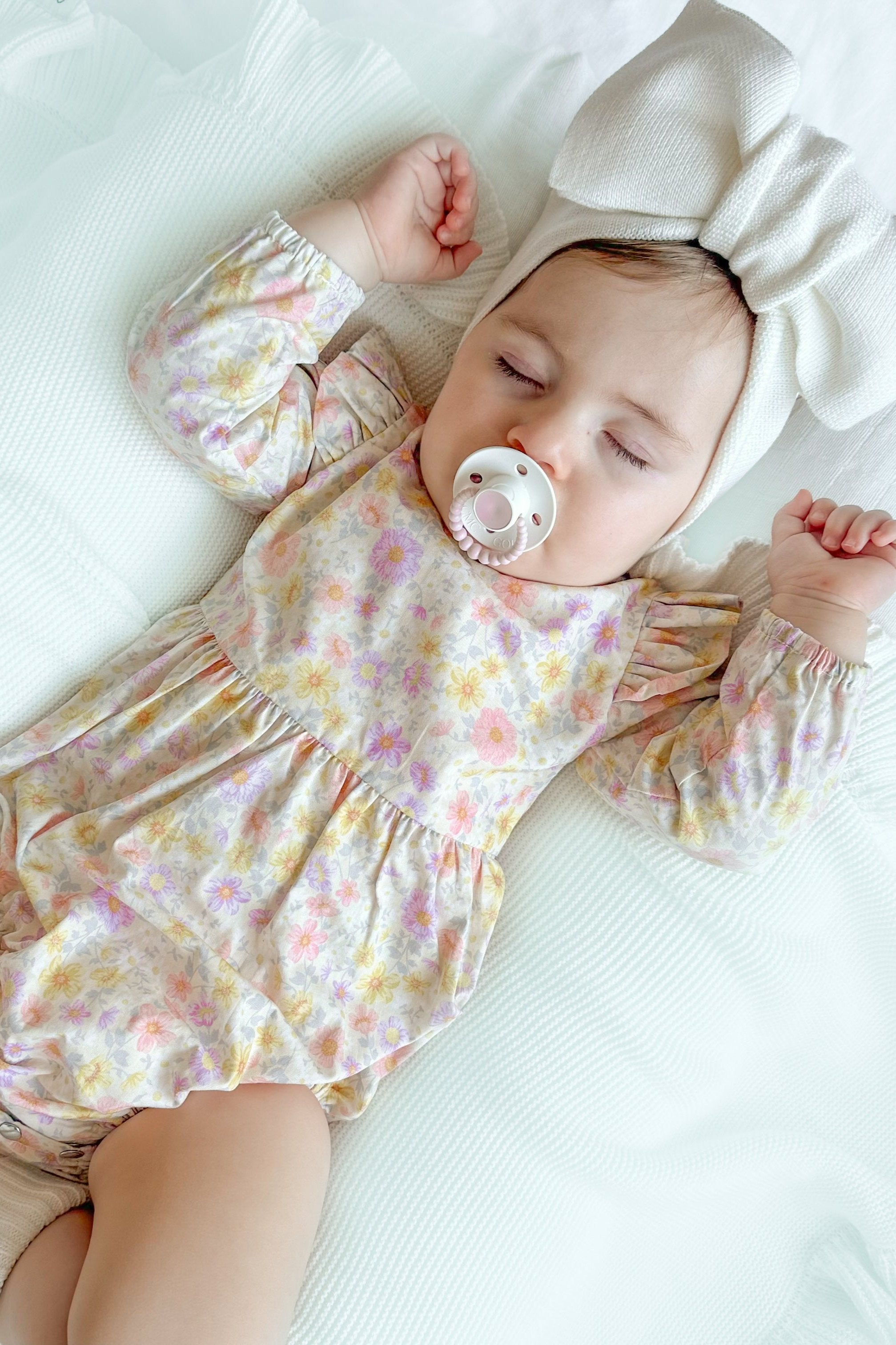 Long Sleeve Zipper Romper for Baby Girls & Boys | Soft Cotton Jumpsuit with Front Zipper | Easy Diaper Change | Perfect for Playdates, Daycare & Family Outings
