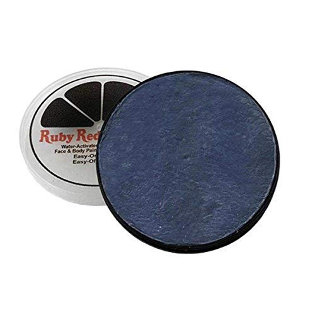 Ruby Red Professional Face Paint - 18 ML Dark Gray for Halloween, Cosplay & Theater Makeup | Long-Lasting & Vibrant Color