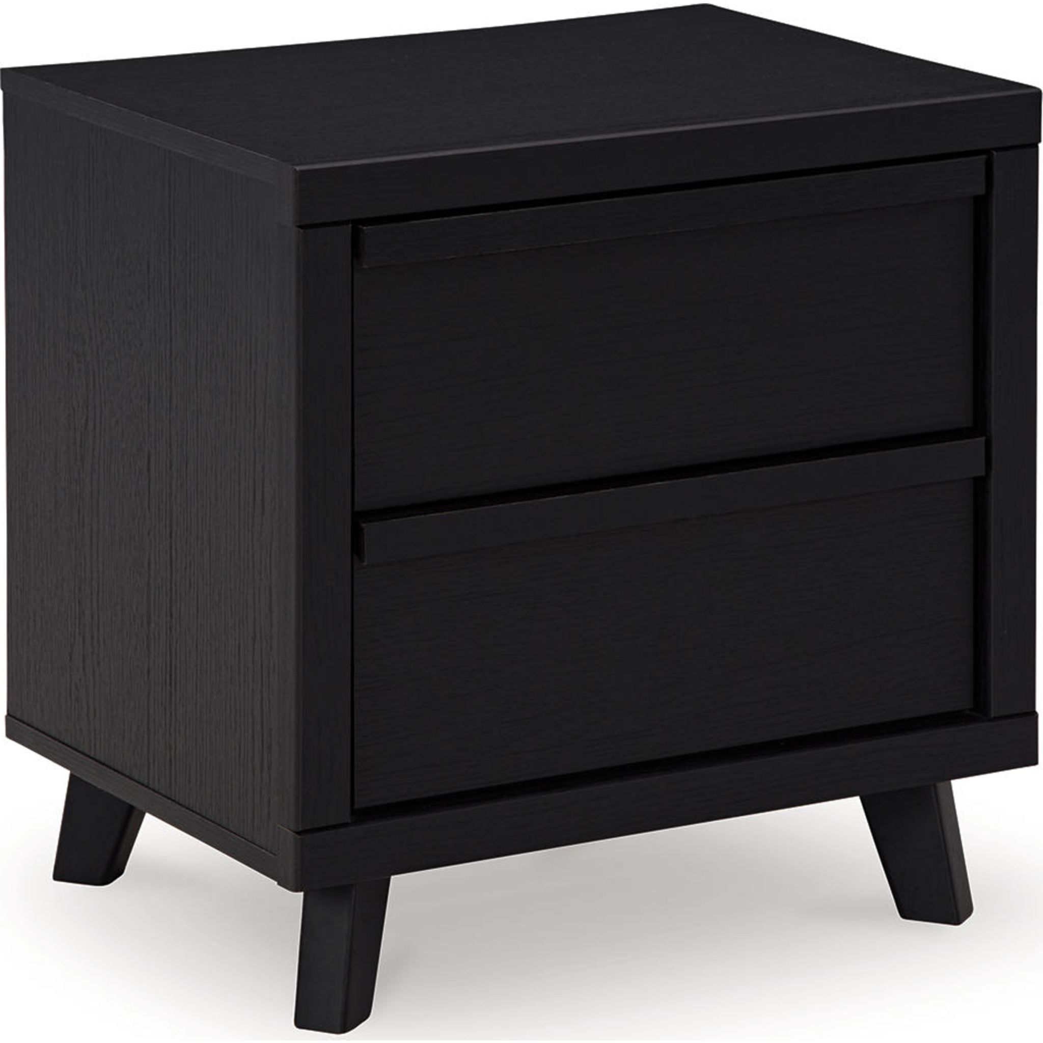 Danziar 6-Piece Modern Platform Bedroom Set - Queen Size Bed Frame with Nightstands & Dresser in Black | Perfect for Small Spaces & Contemporary Bedroom Decor
