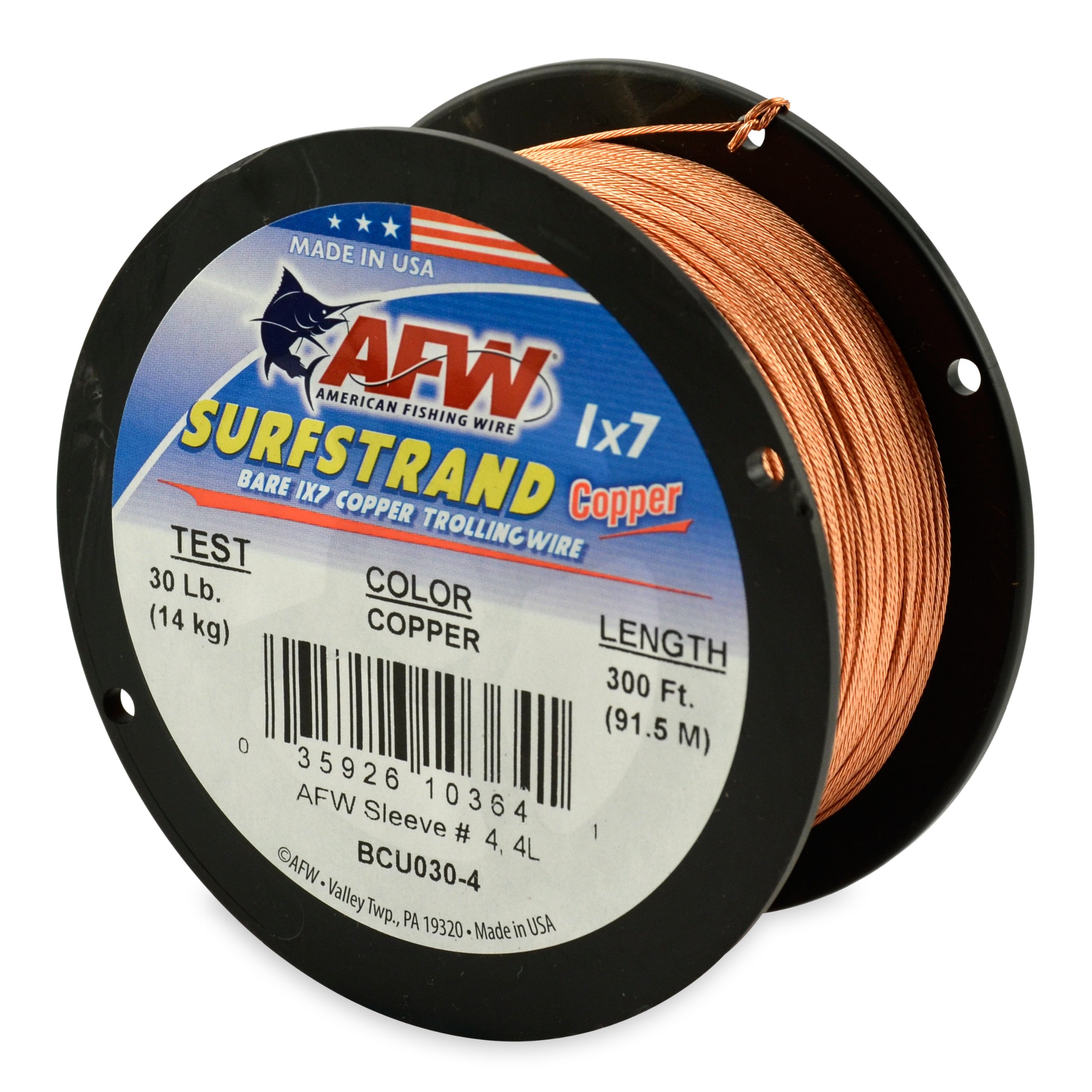 Premium American Fishing Wire Surfstrand - High Strength Saltwater & Freshwater Fishing Line for Surf Casting, Trolling, and Offshore Angling - Ideal for Surf Fishing, Deep Sea Fishing, and Heavy Tackle Applications