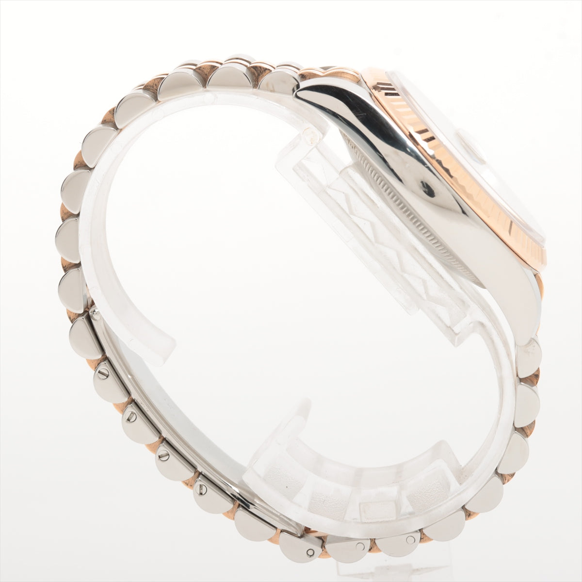 Rolex Datejust 36mm Stainless Steel & Rose Gold Watch with Mother of Pearl Diamond Dial - 116231 - Luxury Dress Watch for Business & Formal Occasions