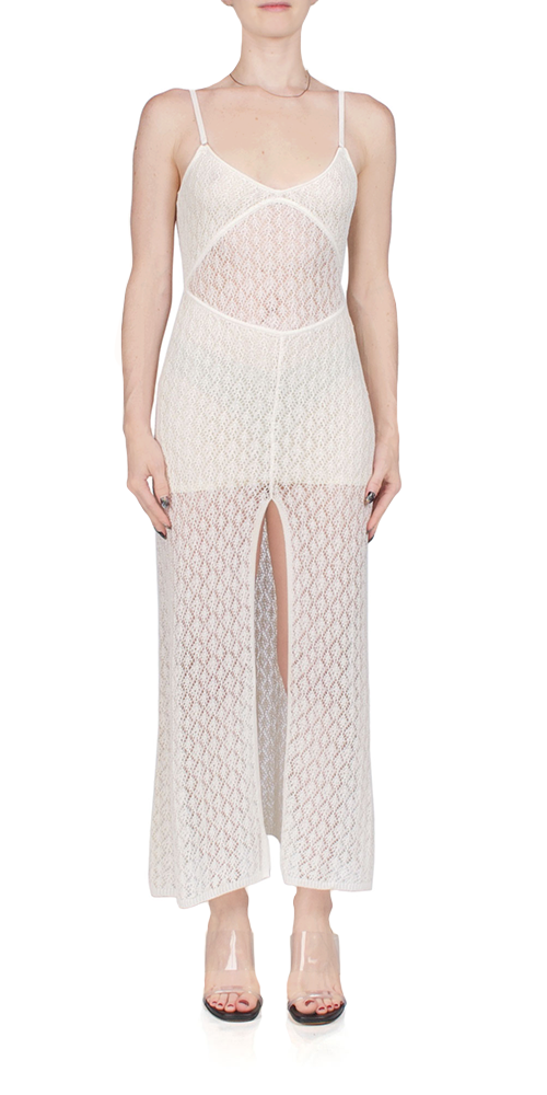 Breeze Backless Knit Maxi Dress - Flowy Summer Beach Dress for Women | Perfect for Vacations, Weddings & Date Nights