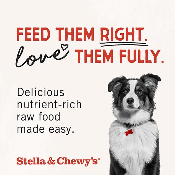 Stella & Chewy's Freeze-Dried Raw Chicken Dog Food Topper - Grain-Free Protein Boost for Small & Large Breed Dogs - 35oz Bag - Perfect for Kibble Mixing & Picky Eaters