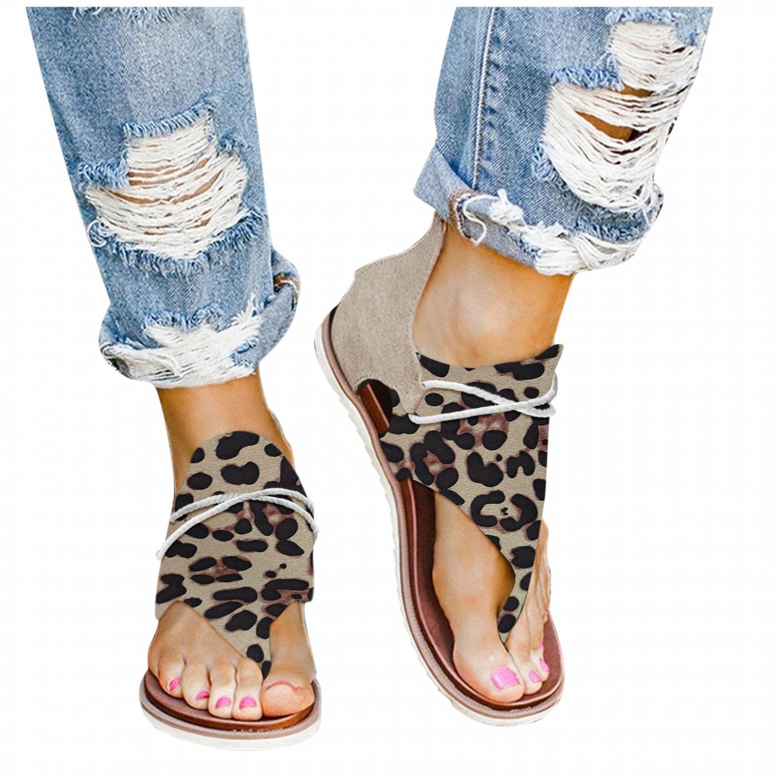 Masbird Women's Dressy Wedge Platform Sandals - Breathable Hollow Out Open Toe Summer Sandals for Casual, Beach & Outdoor Activities