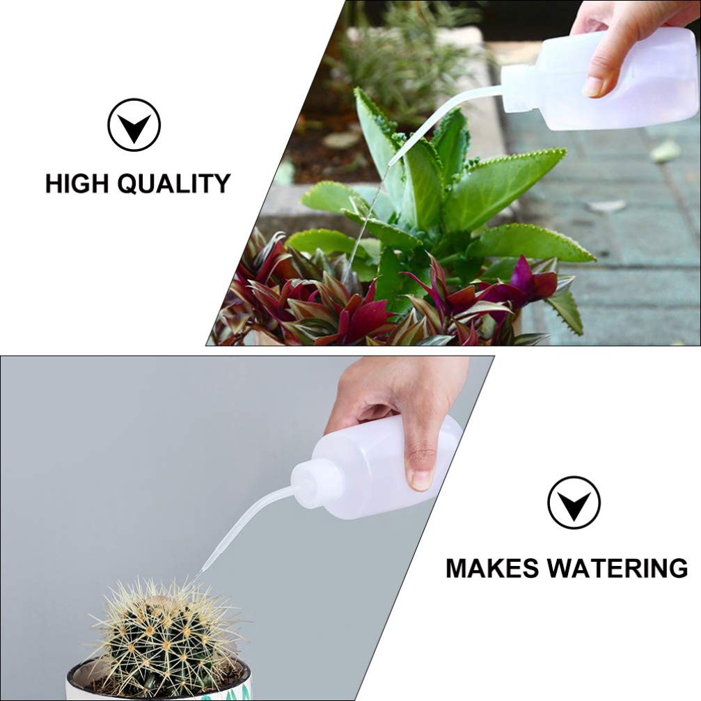 10pcs Pointed Watering Bottles for Plants - Plastic Squeeze Irrigation Bottle with Saliva Spout - Perfect for Bonsai, Houseplants, Gardening & Washing Tools - Indoor & Outdoor Plant Care Accessories