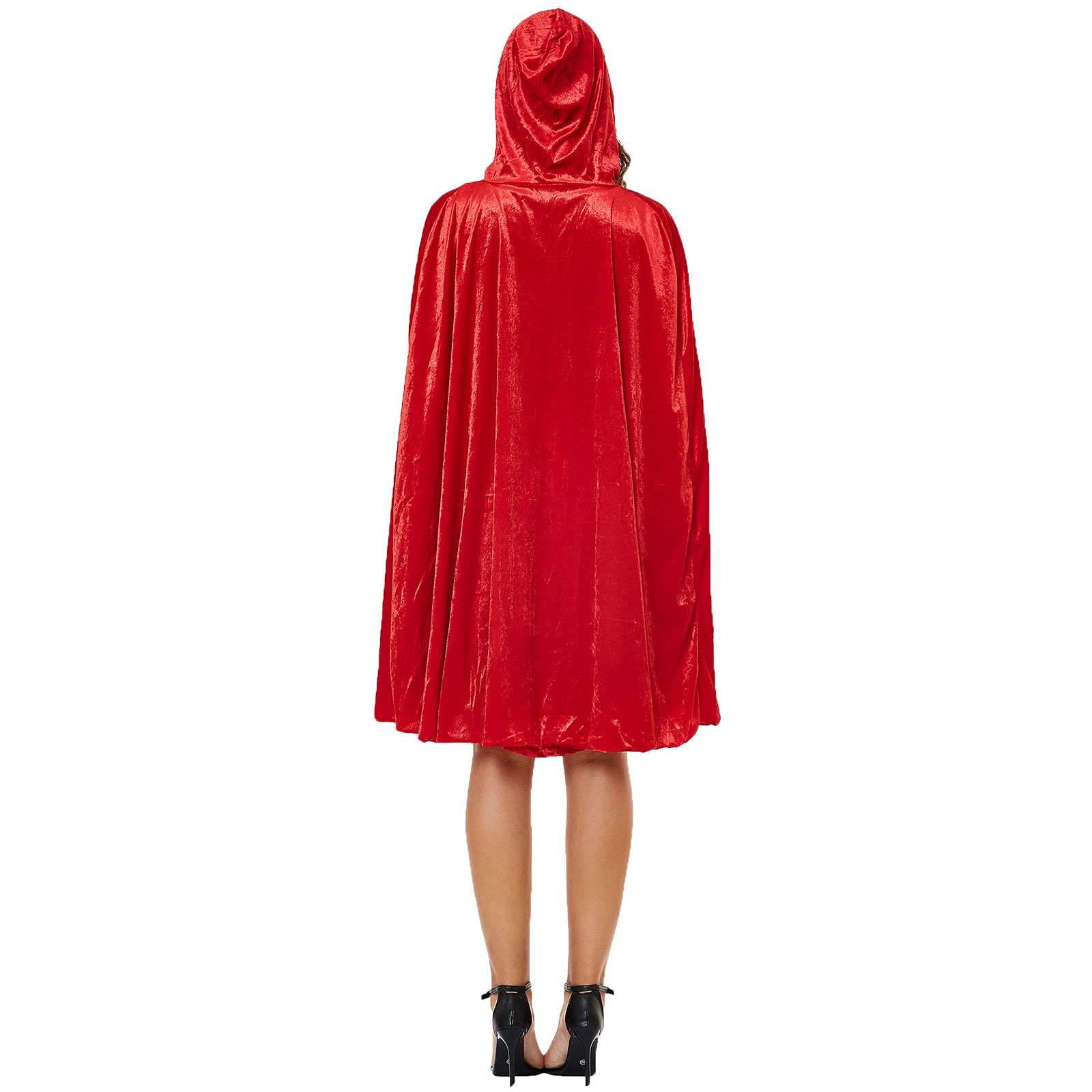 Little Red Riding Hood Costume for Women - Halloween Party Dress, Cosplay Outfit, Fairytale Fancy Dress | Perfect for Halloween Parties, Cosplay Events, Themed Costume Balls & Storybook Character Dress-Up