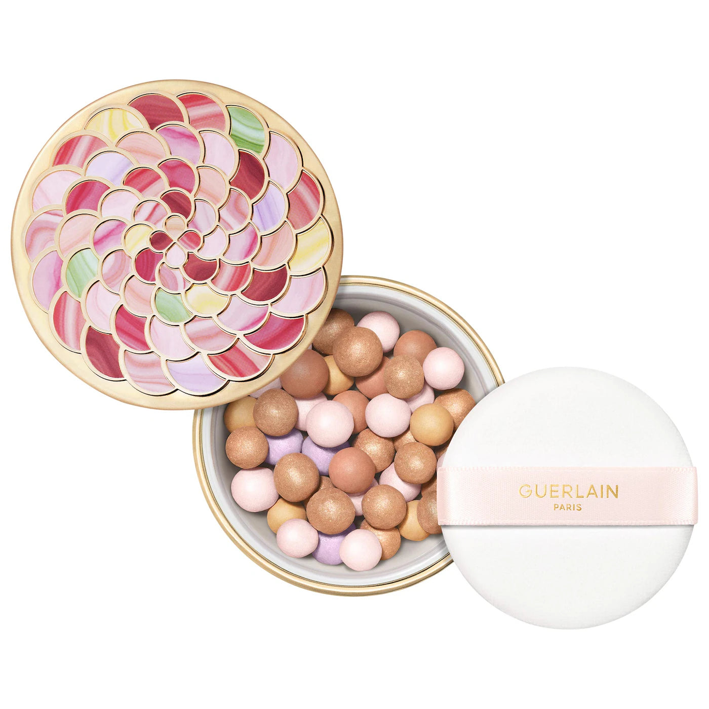 GUERLAIN Meteorites Setting & Finishing Pearls of Powder - 2 Shades | Loose Face Powder for Flawless Makeup Finish | Perfect for Daily Wear & Special Occasions