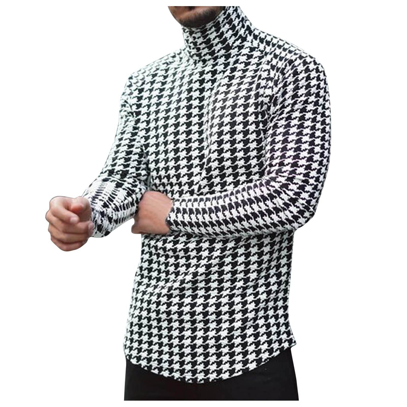 Men's Printed Round Neck Slim Fit T-Shirts - Fashionable & Comfortable Casual Shirts for Everyday Wear | Perfect for Work, Gym & Weekend Outings