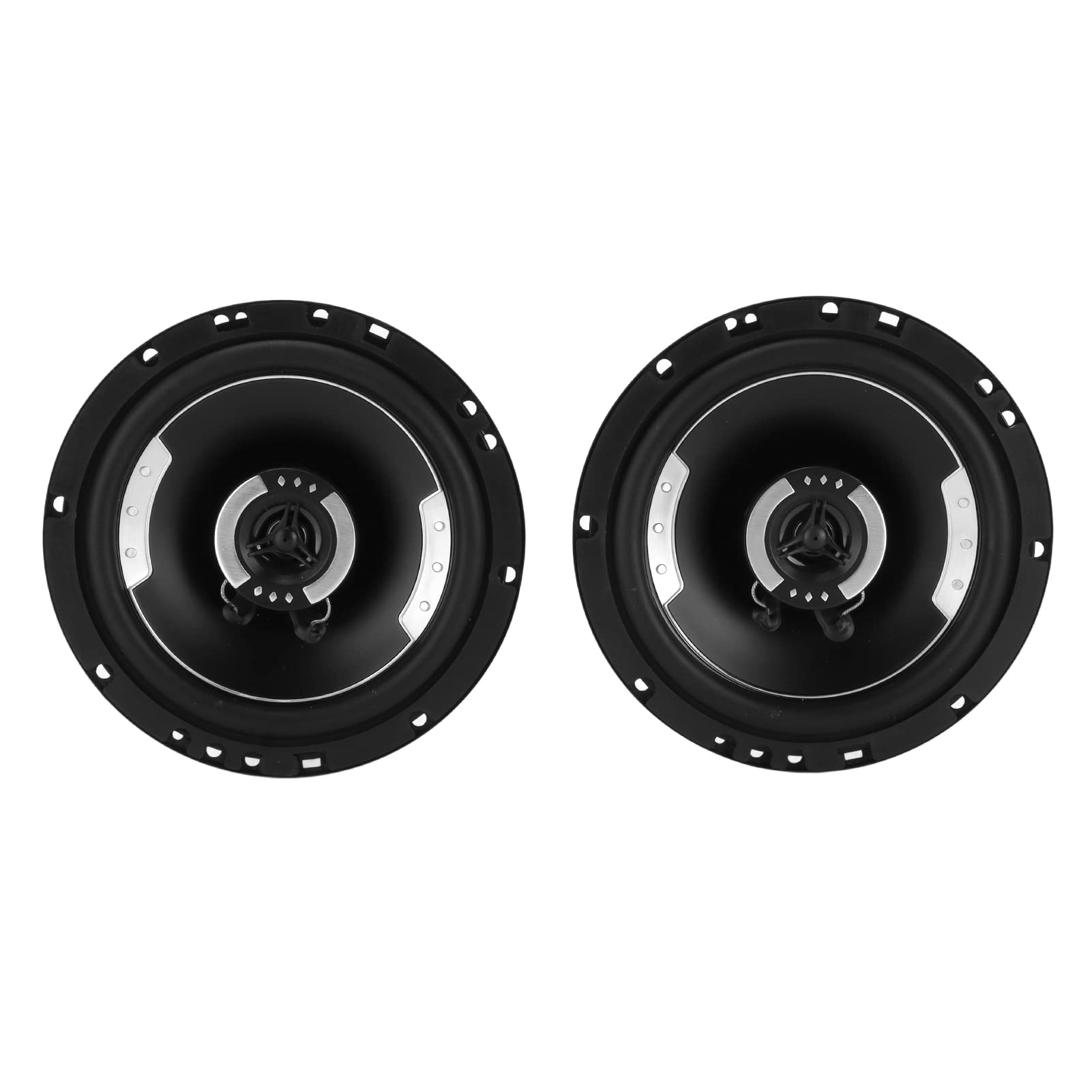 6 Inch 2-Way Car Speakers with Tweeter - High-Fidelity Sound System (65-22000Hz) for Clear Treble & Powerful Bass | Perfect for Car Audio Upgrades, Road Trips & Music Enthusiasts