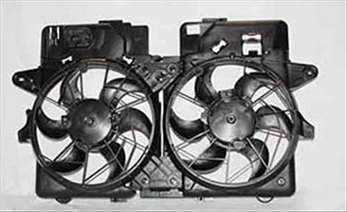 OE Replacement Ford Escape Radiator Cooling Fan Assembly (Partslink Number MA3115129) - Compatible with 2001-2007 Models - Perfect for Engine Cooling System Repair & Maintenance