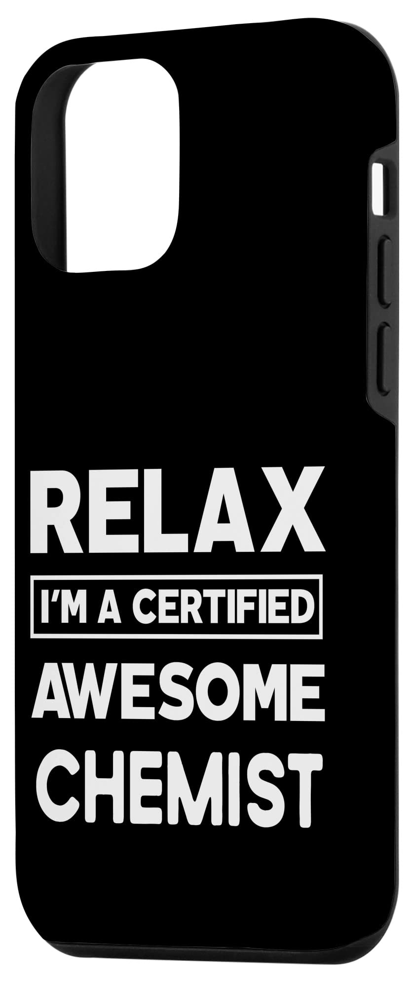 iPhone 12 Mini Case | Chemist Certified | Work Anniversary Gift | Going Away Present | Perfect for Office, Travel & Everyday Use
