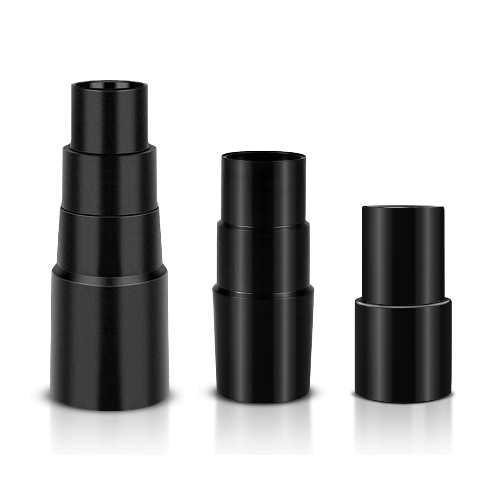 3Pcs Vacuum Hose Adapter Kit (1-3/8