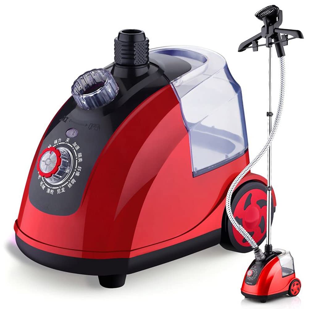 SETSCZY Professional Steam Iron 1800W, 1.8L Large Capacity Vertical Steam Iron with Adjustable Steam & Fast Heating - Perfect for Cotton, Silk, Linen & All Fabrics - Ideal for Home, Office & Travel Use