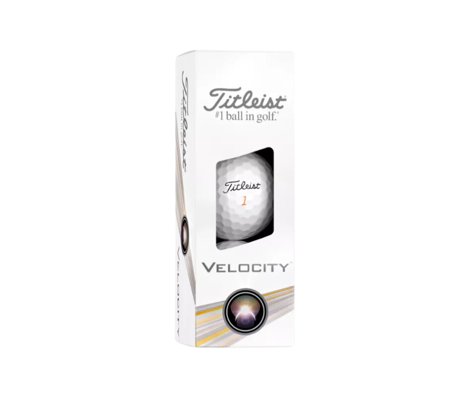 Titleist Velocity Golf Balls 24 Pack - High Performance Golf Balls for Distance & Control - Perfect for Driving Range, Tournaments & Casual Play