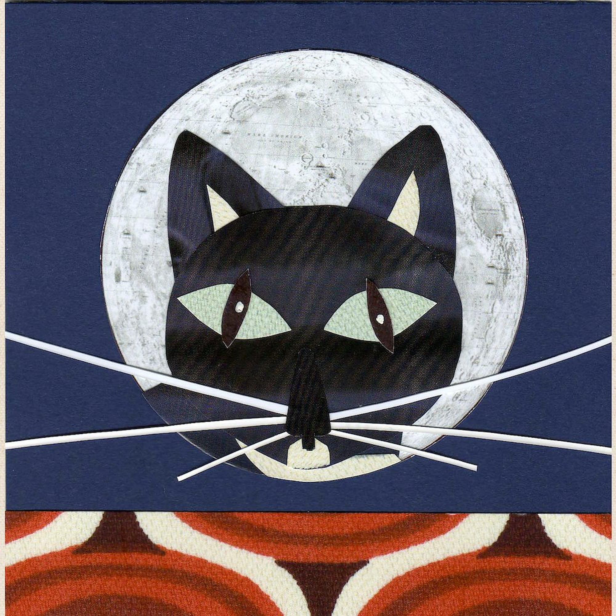 Space Cat Tote Bag - Natural Canvas Reusable Shopping Bag for Groceries, Beach & Everyday Use | Eco-Friendly Cotton Tote