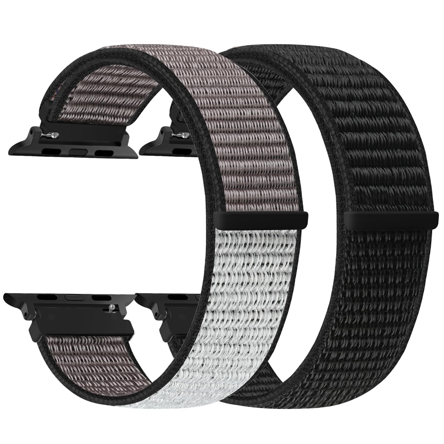 BTTNG Nylon Bands for Apple Watch - Compatible with Ultra/Ultra 2/Series SE 10 9 8 7 6 5 4 3 2 1 (49mm 45mm 44mm 42mm 41mm 40mm 38mm) - Breathable Sport Strap for Men & Women - Perfect for Running, Workouts & Everyday Use