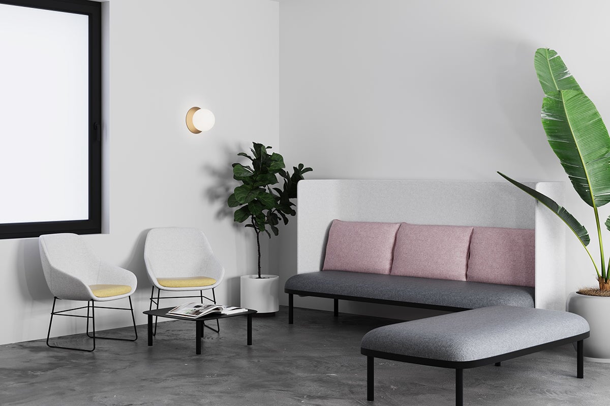 Comfortable Low Back Double Seater Lounge Chair with Soft Cushion - Perfect for Living Room, Patio, or Office Relaxation