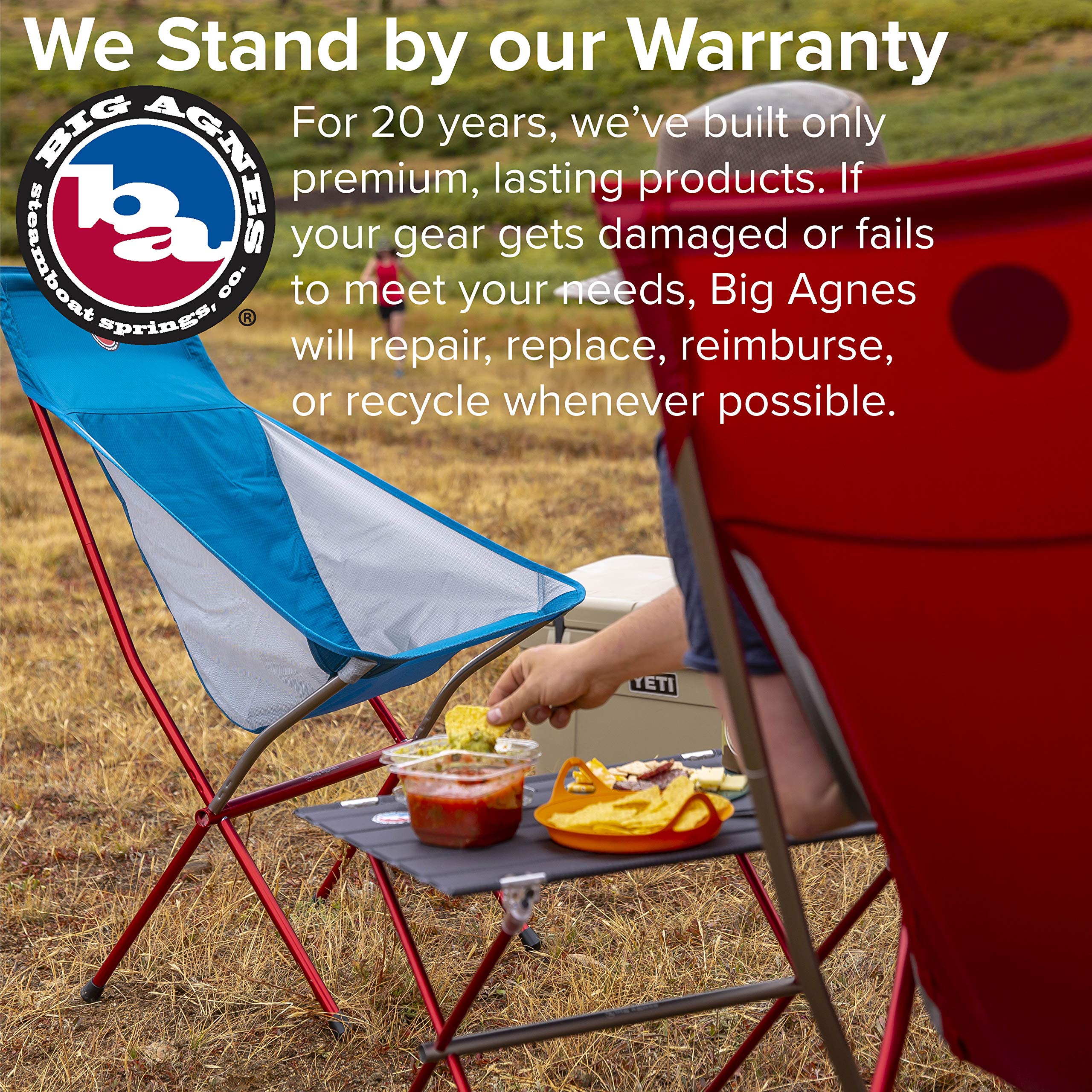 Big Agnes Woodchuck & Soul Kitchen Tables - Ultralight Hard-Top Camping Tables for Backpacking, Hiking & Outdoor Adventures | Perfect for Picnics, RV Trips & Tailgating