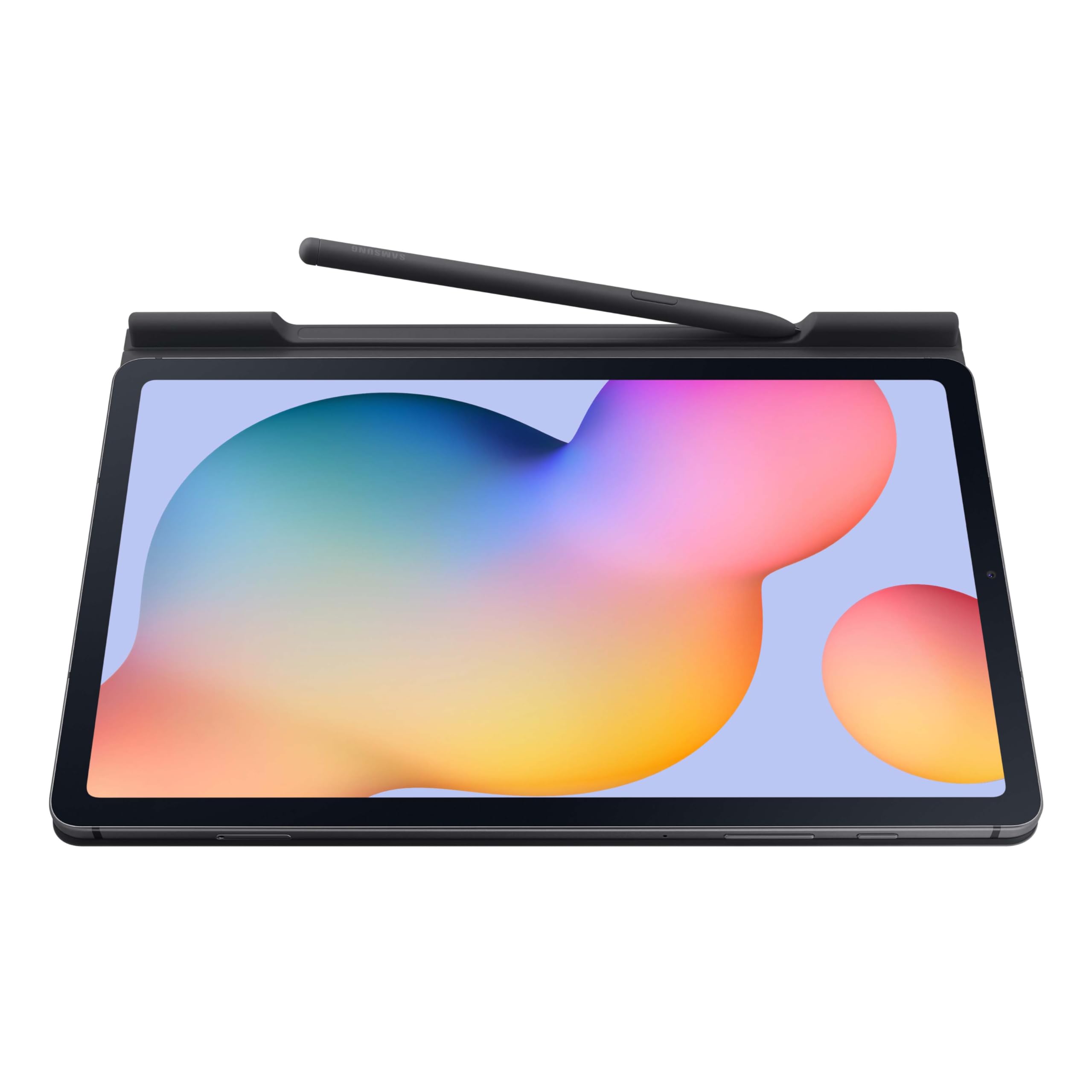 SAMSUNG Galaxy Tab S6 Lite Case - Lightweight Magnetic Stand Cover with 2 Viewing Angles, Screen Protector for Tablet (US Version, EF-BP610PJEGUJ, Oxford Gray) - Perfect for Work, Study & Entertainment