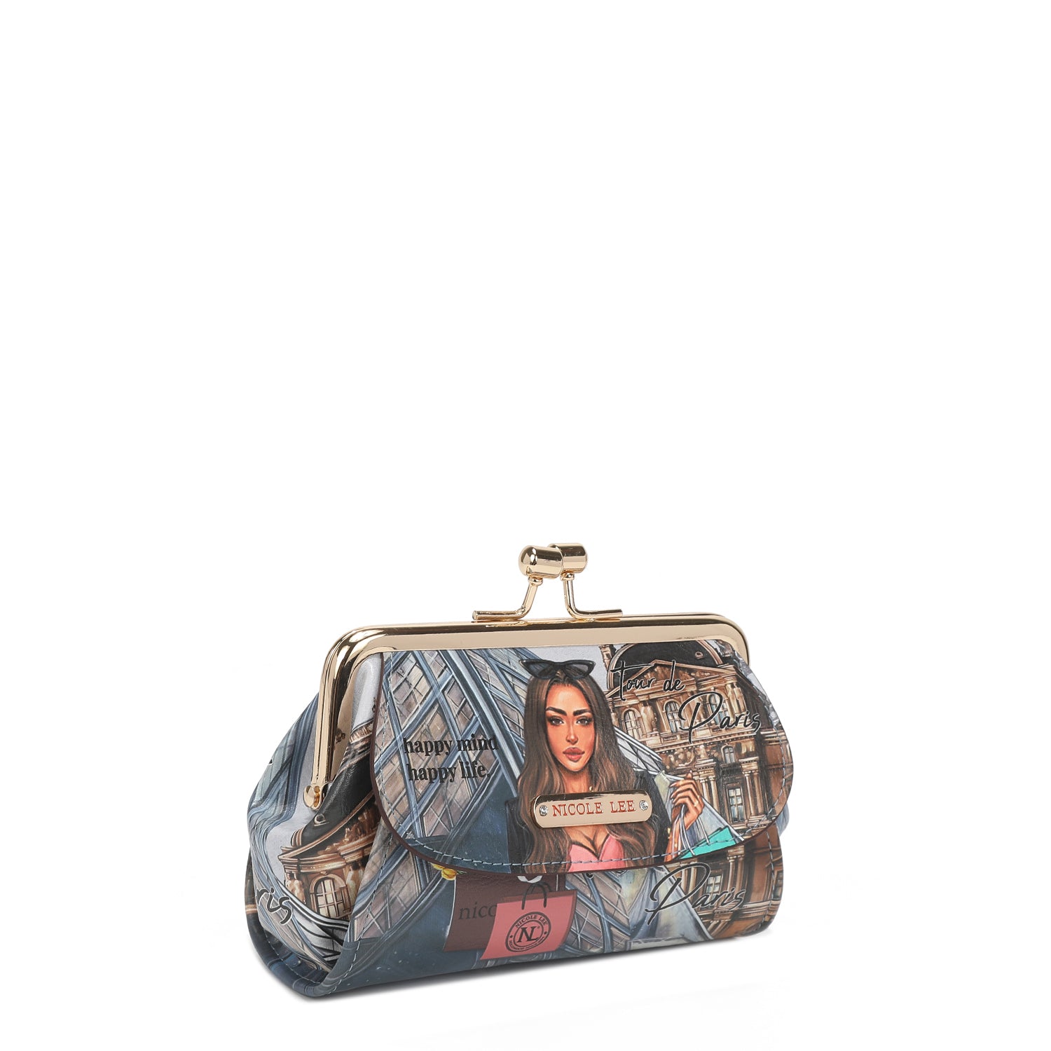 Sadie Mini Coin Purse - Small Leather Wallet for Women, Compact RFID Blocking Card Holder - Perfect for Travel, Shopping & Everyday Use