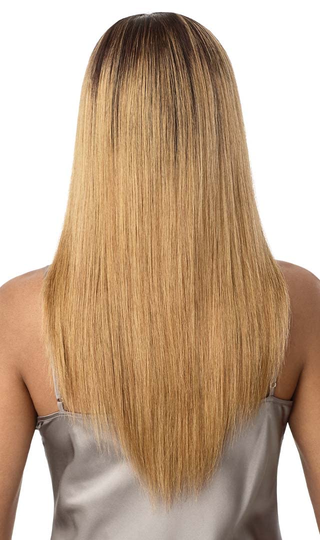 Outre Mytresses 100% Unprocessed Human Hair HD Lace Front Wig - CASSINA (Natural Brown) | Custom Colored, Breathable & Natural Looking | Perfect for Daily Wear, Cosplay & Special Occasions