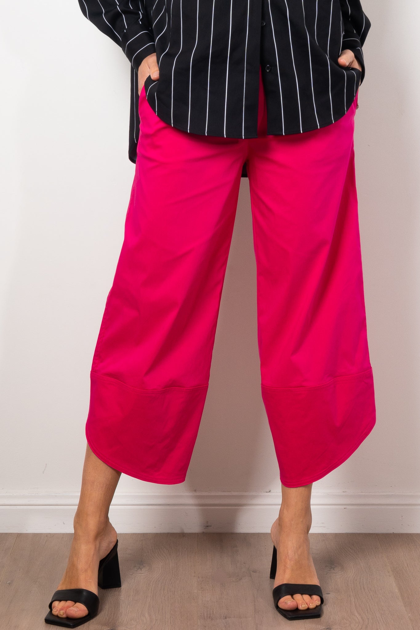 Mela Purdie Bevel Pant Microprene - High-Waist Slim Fit Work Pants for Women - Perfect for Office, Business Casual & Professional Workwear