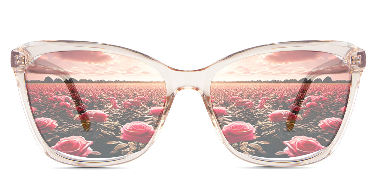 Kelis Women's Prescription Tinted Glasses - Stylish & UV Protection for Daily Wear, Reading, Driving & Outdoor Activities