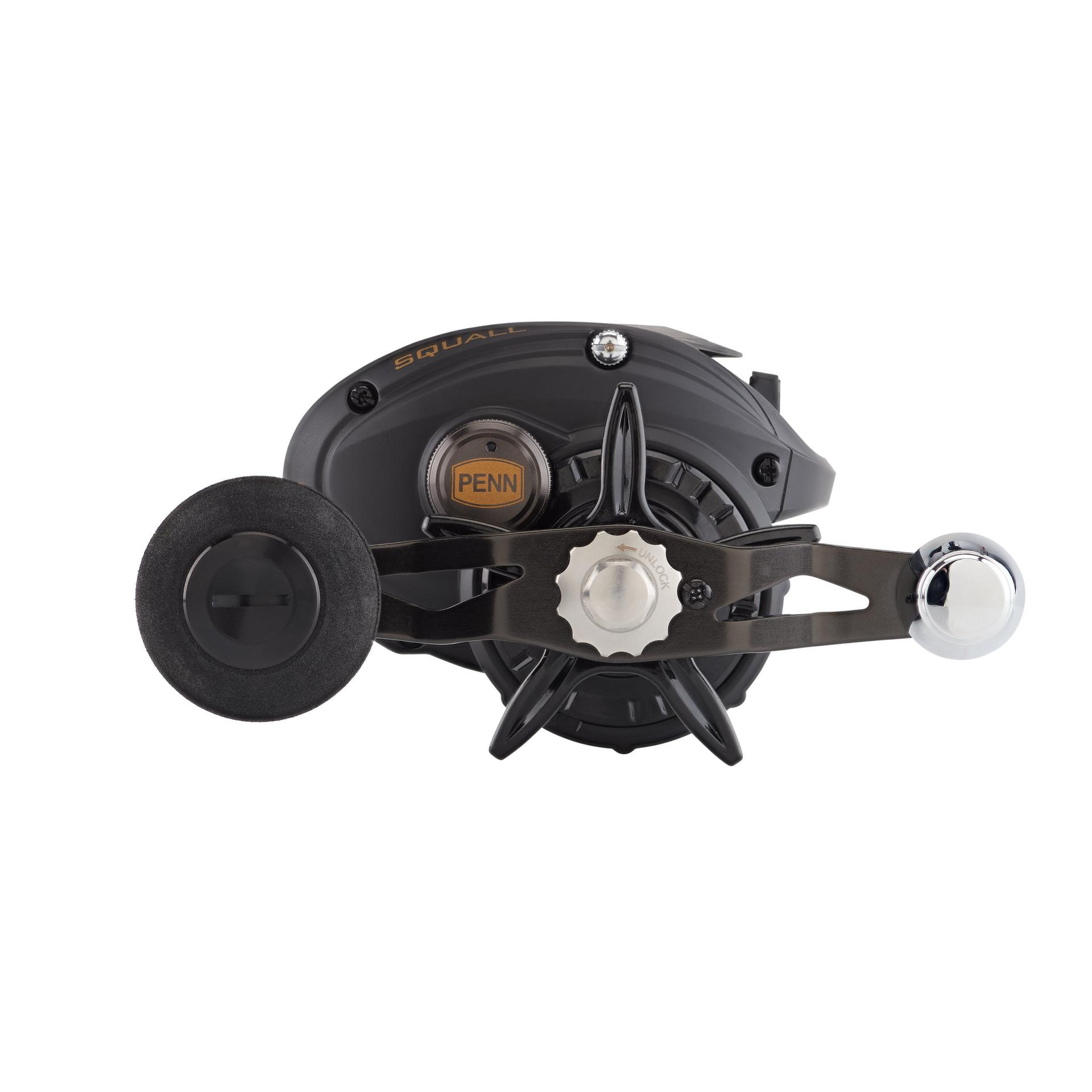 Squall® Baitcast Fishing Reel - High Performance Saltwater & Freshwater Fishing Gear for Bass, Trout, and Walleye - Perfect for Casting, Trolling, and Surf Fishing