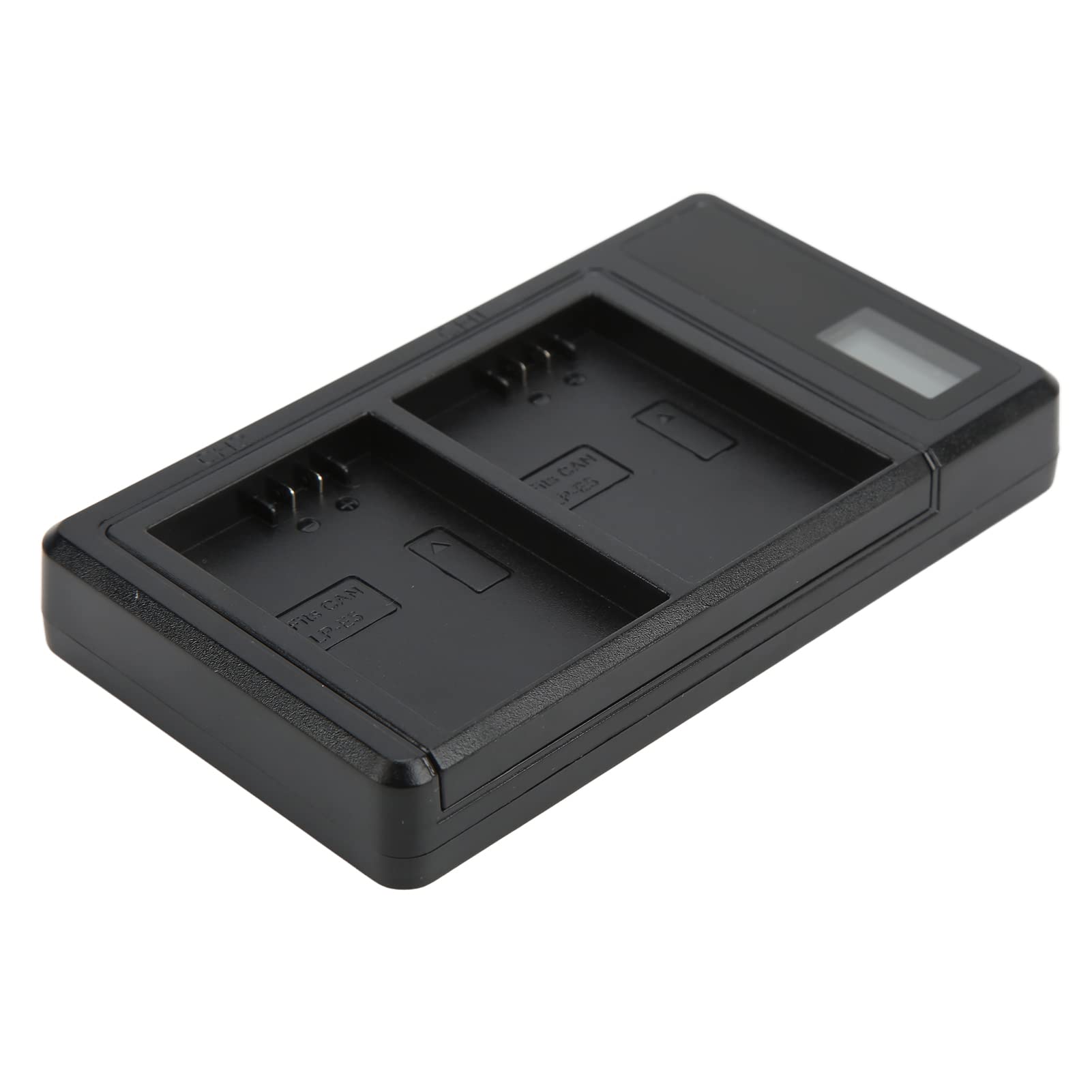 LP E5 Battery Charger with LCD Display - Dual-Channel USB Type-C Fast Charger for Canon LP-E5 Camera Batteries | Perfect for Travel, Photography & Professional Shooting Accessories