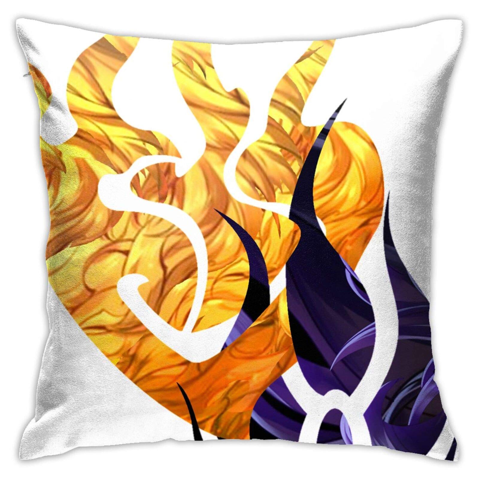 RWBY Anime Bumblebee Bumbleby Yang & Blake Ship Pillowcases - Classic, Floor, Sofa & Car Cushion Covers for Home Decor, Anime Merchandise & Fan Gifts | Perfect for Bedroom, Living Room & Car Interior Accessories