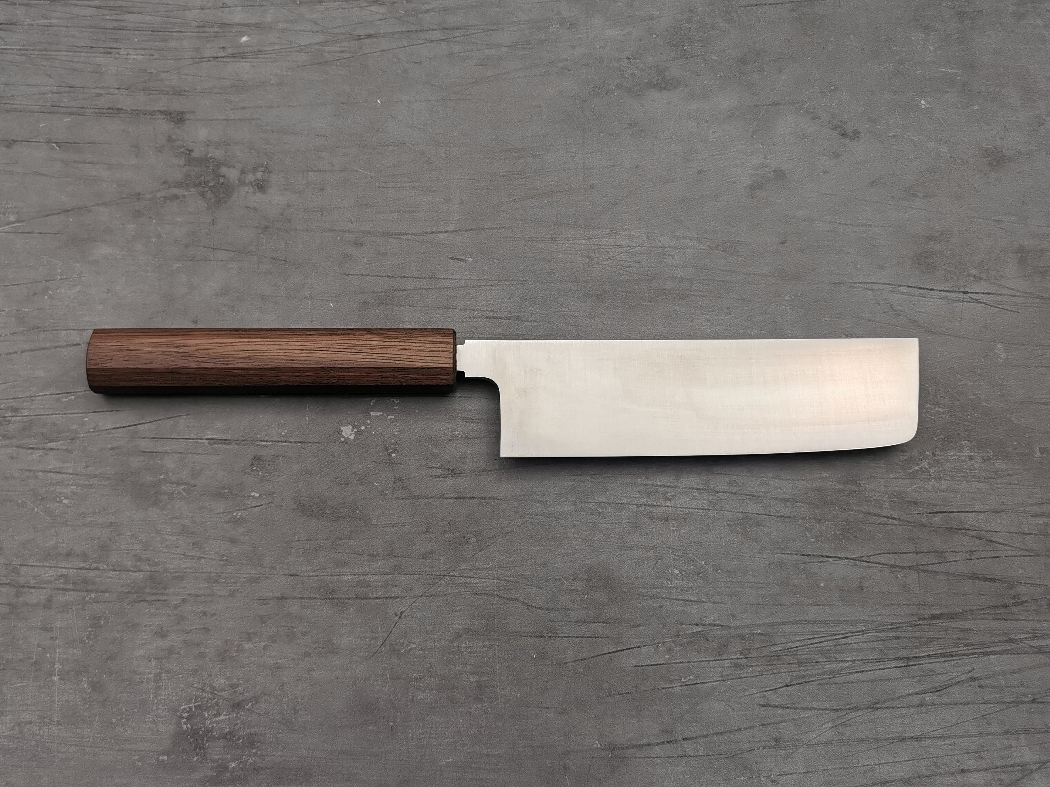 Konosuke HD2 Japanese Nakiri Knife - High Carbon Steel Vegetable Knife for Professional Chefs & Home Cooking, Perfect for Slicing, Dicing & Chopping Vegetables