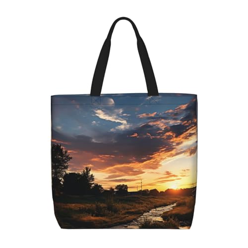 Rural Sunrise Landscape