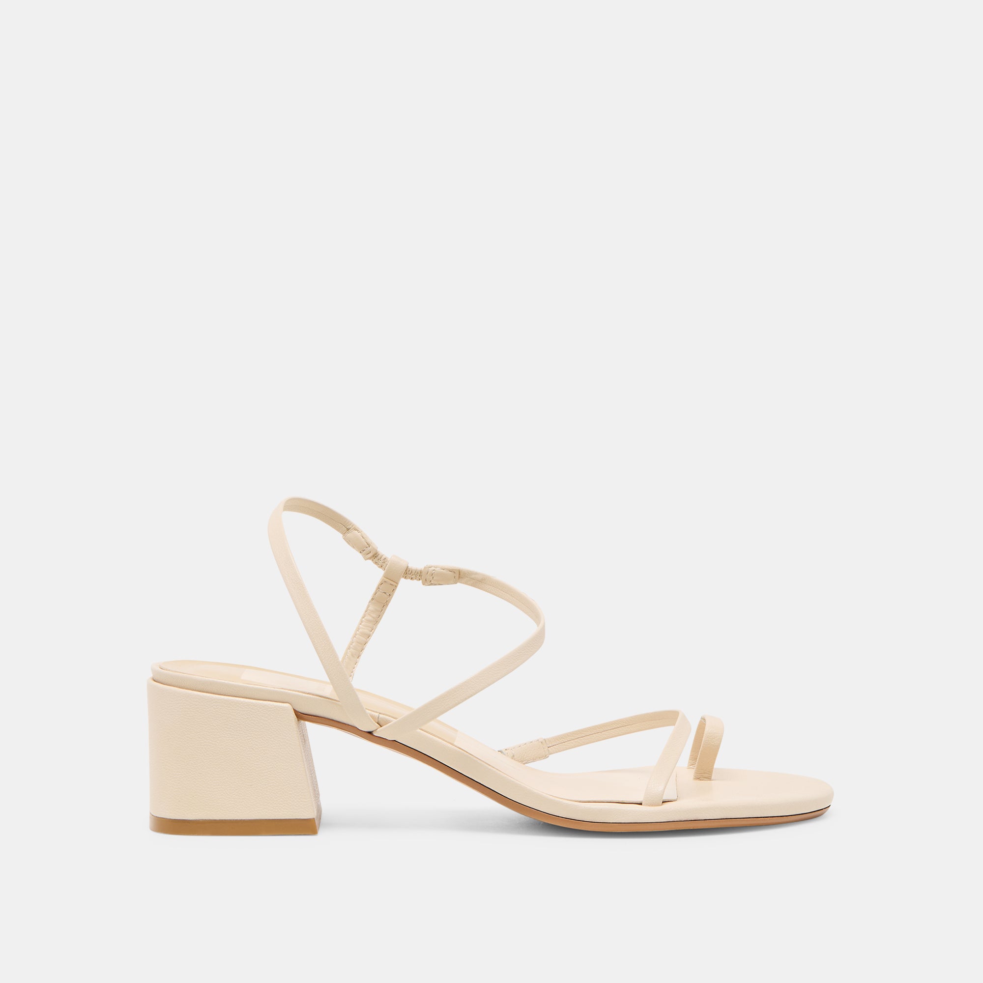 TRINI HEELS - Women's Creme Leather High Heel Shoes for Party, Wedding & Evening Wear - Comfortable & Stylish Dress Pumps