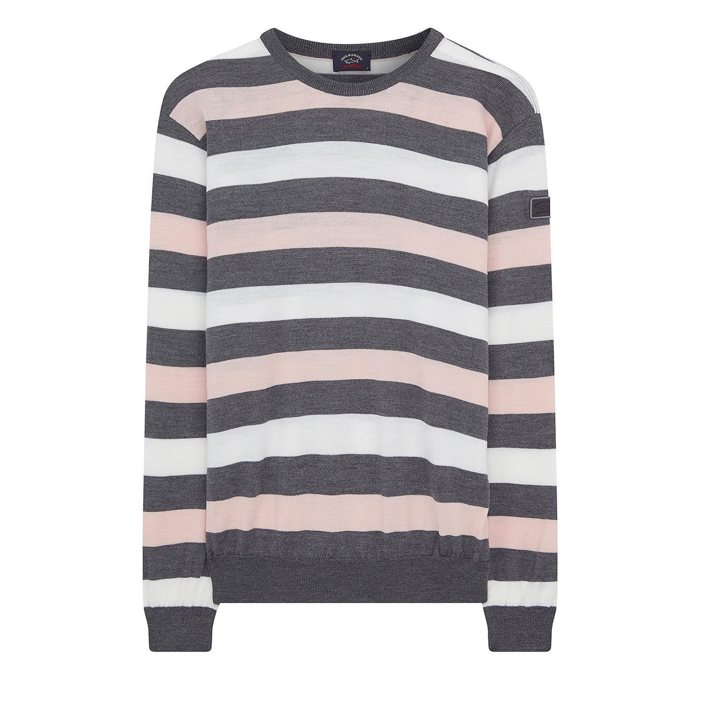 Paul & Shark Striped Sweatshirt for Men - Classic Cotton Blend Pullover with Comfort Fit - Perfect for Casual Wear, Travel & Outdoor Activities
