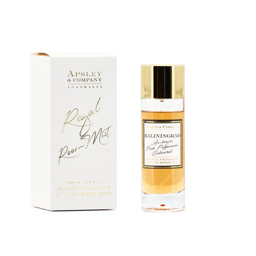 Apsley & Company 100ml Luxury Room Spray Mist - Premium Home Fragrance for Bedroom, Bathroom & Living Room - Long Lasting Scent for Relaxation & Aromatherapy