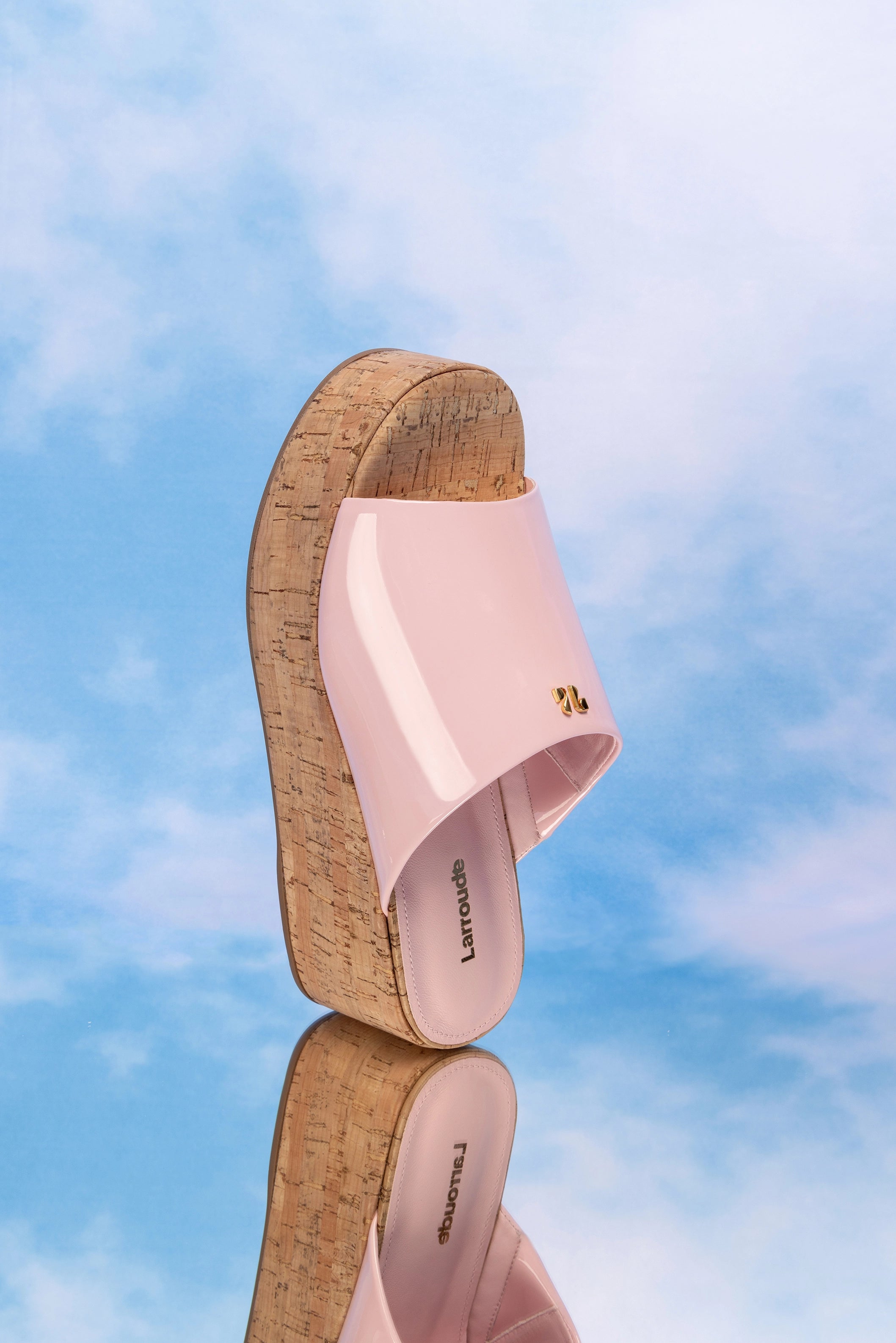 Charli Mule Shoes in Genuine Tulip Leather - Comfortable Slip-On Women's Loafers for Office, Casual Wear & Spring Outfits