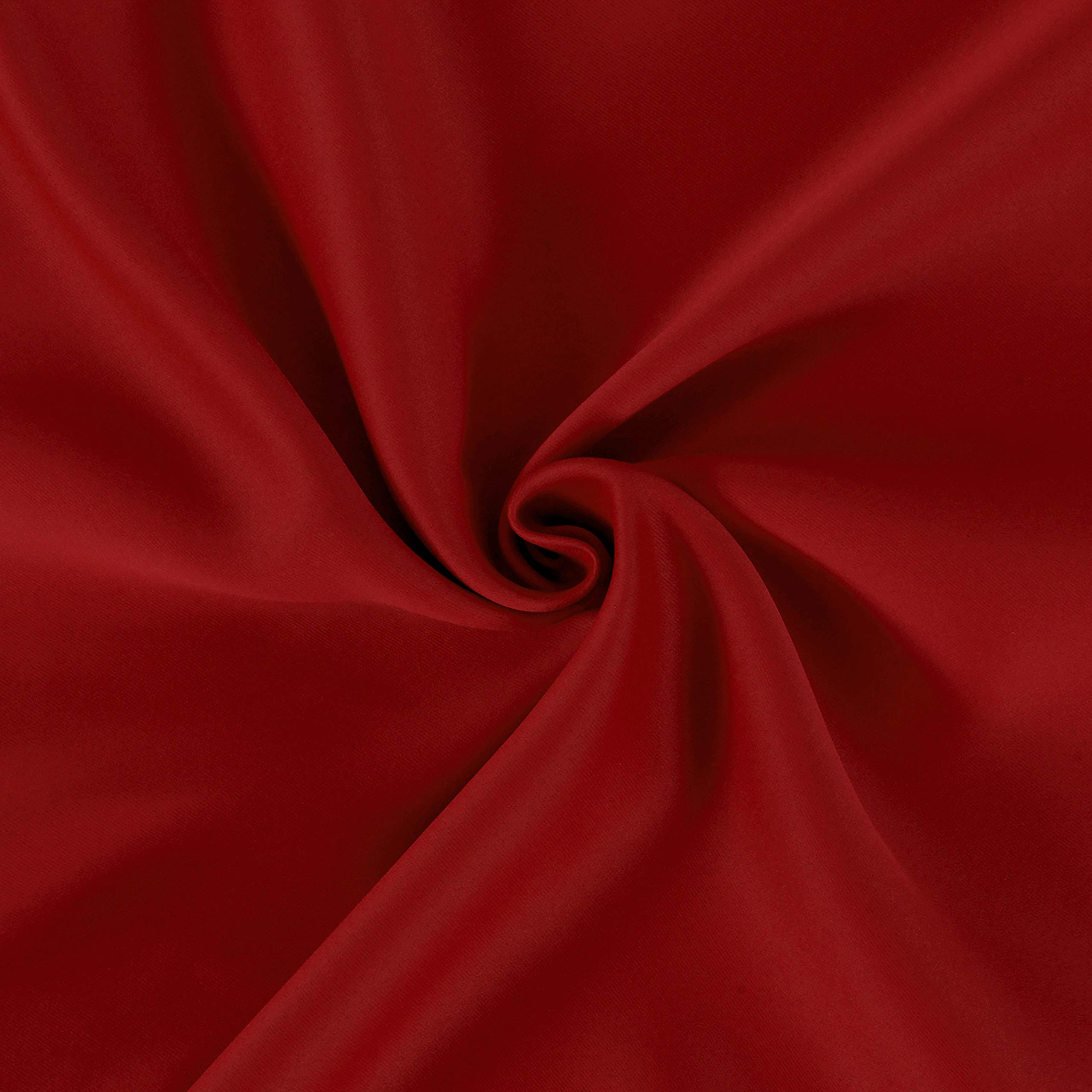 LEMOMO Blackout Curtains for Bedroom & Living Room - 42 x 54 Inch, Set of 2 Panels, Red, Grommet Top - Perfect for Kids Room, Nursery, Home Theater & Light Blocking