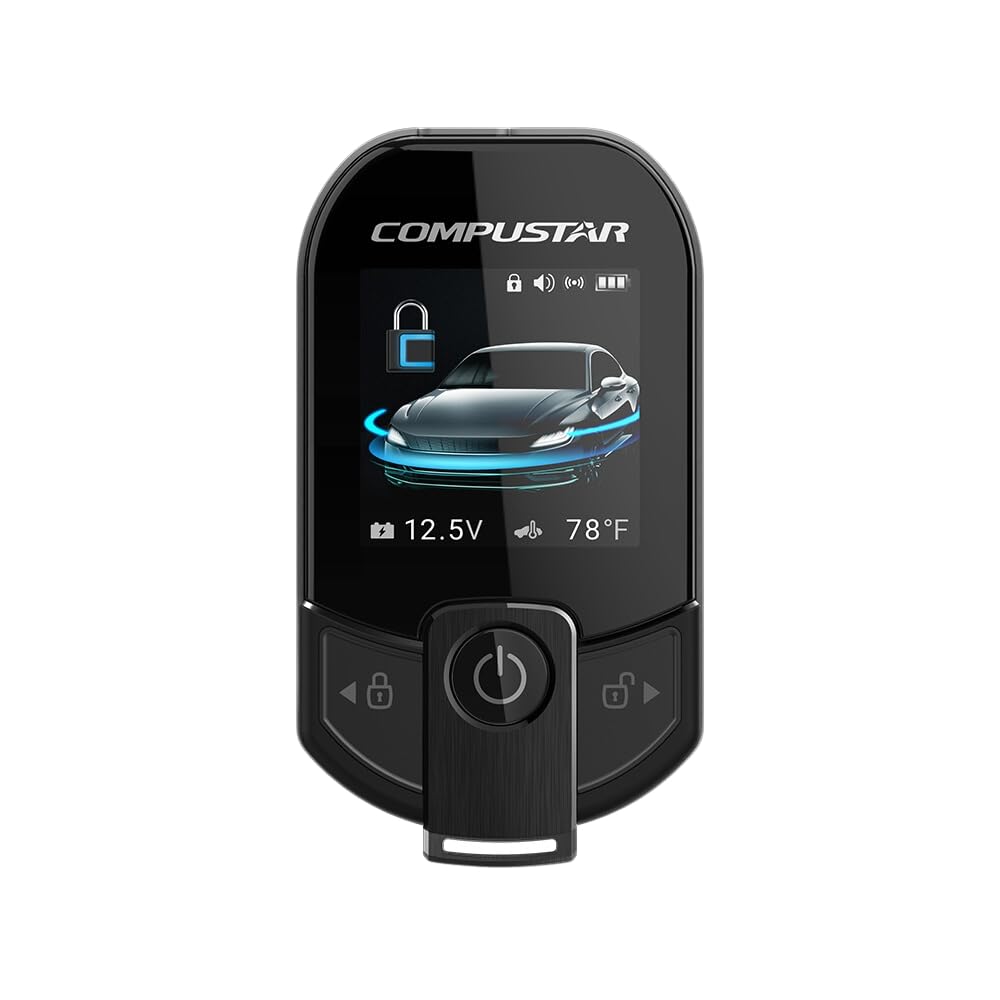 Grehge 2WT13R-SF 2-Way Color LCD Remote with 3 Mile Range for Pro T13 - Professional Long-Distance Control for Construction, Security & Industrial Use